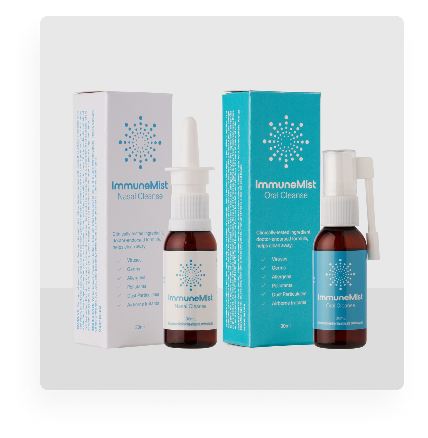 ImmuneMist® Kit - Nasal/Oral Cleanse